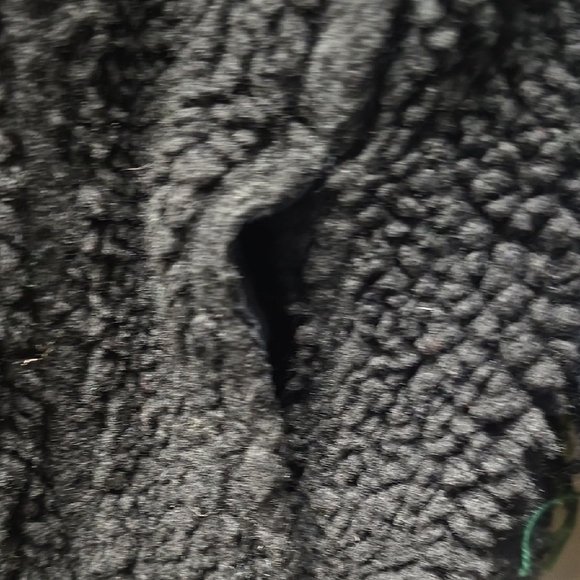 POL Teddy Jacket with Knit Sleeves - Picture 4 of 6